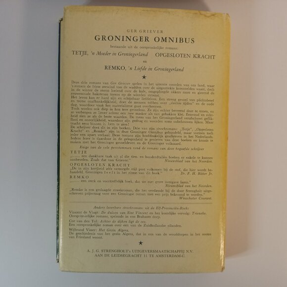 Vintage Netherlands Book 1963 Geluk komt vroeg of laat - W.J. Eelssema - - Picture 5 of 8